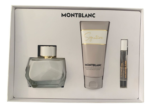 Set Montblack Signature Blanco