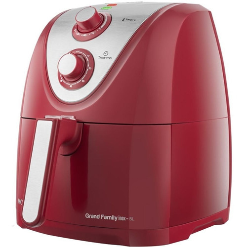 Fritadeira Mondial Special Line 5 Litros Inox-afn-50ri 127v Cor Vermelho 127