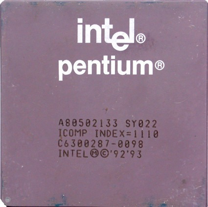 Intel Pentium 75-100-120-133-166mhz
