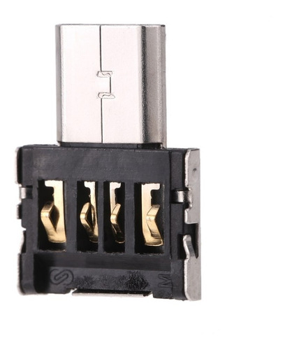 Imagen 4 de 8 de Adaptador Convertidor Otg Micro Usb Macho A Usb Hembra