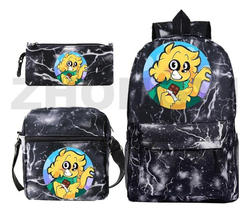 Nuevo Juego Compadres Mochila Los Compas Bag Pack Anime Mike