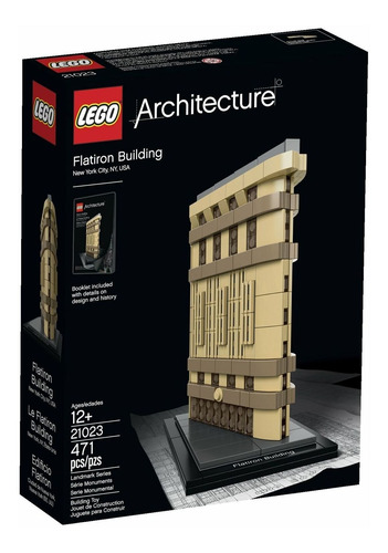Set De Construcción Lego Architecture Flatiron Modelo