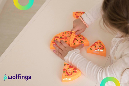 Comida Juguete Pizza Con Abrojo Juego Cocina Infantil Niños