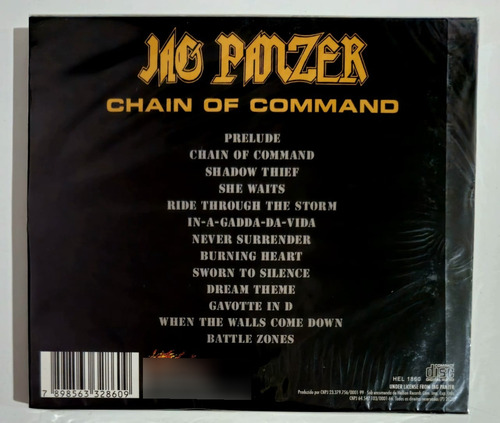 Jag Panzer - Chain Of Command (slipcase) (cd Lacrado)