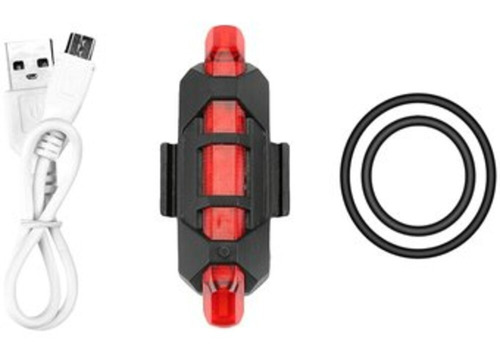 Luz Trasera De Bicicleta Usb Trasera Success