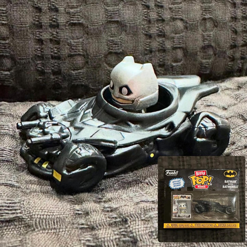 Funko Pop! Bitty Rides Dc - Batman With Batmobile