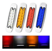 Comprar Luces Led Laterales Para Camiones Trailer Gandola 12v 24v