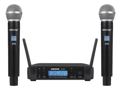 【中古品】SHURE ワイヤレスシステム　GLXD4+/BETA58 Microfone Shure Sem Fio Duplo Glxd4 Beta 58a | Parcelamento sem juros