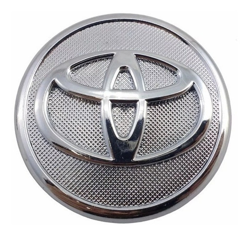 Imagem 3 de 4 de 4 Calota Tampa Centro Capinha De Roda Toyota Corolla Cromo