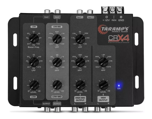 Crossover Taramps Crx4 4 Vias Eletrônico Som