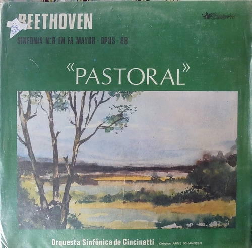Vinilo De Beethoven  --pastoral  Sinfonia N°6 En Fa M(xx529