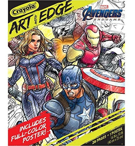 Crayola Marvel Avengers Endgame Páginas Para Colorear