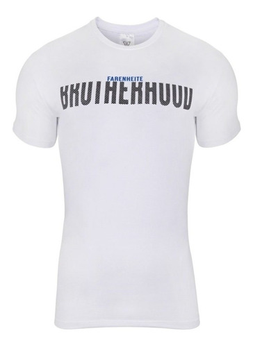 Remera Hombre Farenheite Brotherhood Blanca