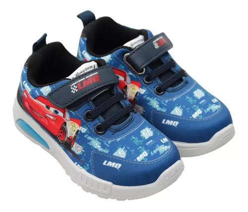 Zapatillas Cars Disney Con Luz Led Footy Funny Store