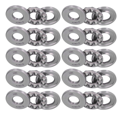 Cojinete De Bolas, 10 Piezas, Accesorio De Empuje En Una Sol
