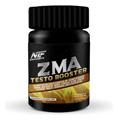 Testo Booster Aumento De La Testosterona X 100 Cap Nitrofuel