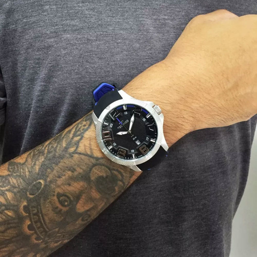 Relógio Masculino Technos 2117lcd/8p Nf-e Original Garantia