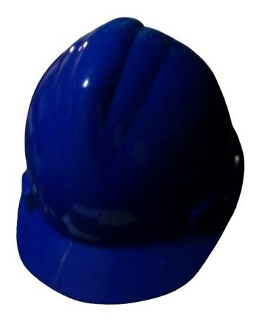 Casco Contraimpacto Industrial Resimol Azul Certificado 