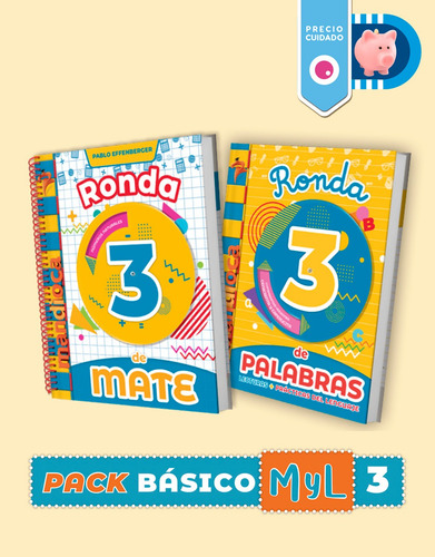 Imagen 1 de 1 de Pack Básico Myl 3 Matemática Y Lengua - Estación Mandioca