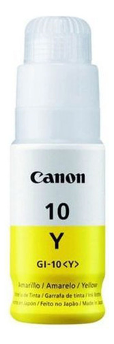 Tinta Impresora Gi-10 Canon G5010 G6010 G7010 Amarillo Yello