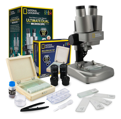 National Geographic Kit Científico De Microscopio, Microsc.