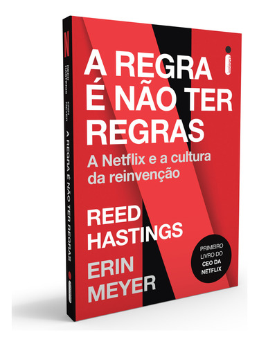 A Regra É Não Ter Regras: A Netflix E A Cultura Da Reinvenção, De Hastings, Reed. Editora Intrínseca Ltda., Capa Mole, Edição Livro Brochura Em Português, 2020