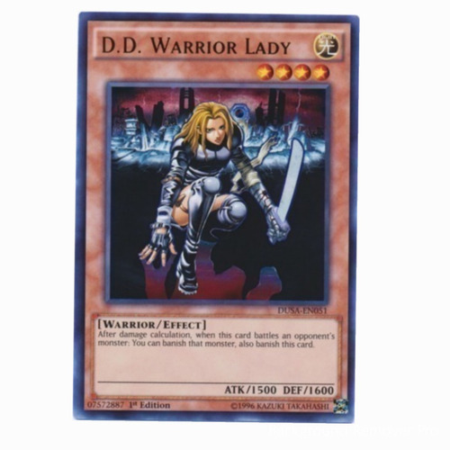 D.d. Warrior Lady  Duelist Saga Excelente Estado