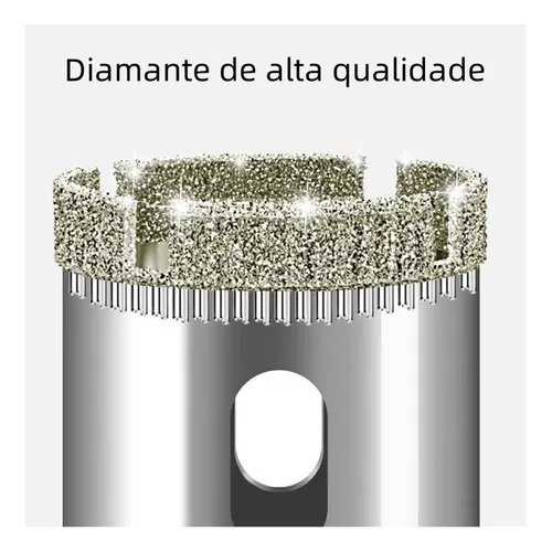 Kit 3 Sierras De Corte Diamantadas Para Gres Porcelánico