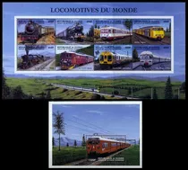 Comprar Trenes - Locomotoras - Guinea - Hojita + Block Mint