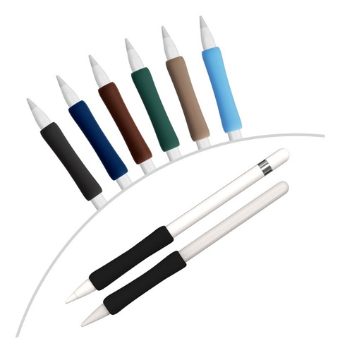 Funda Anti Deslizante Soporte Grip Para Apple Pencil Silicon