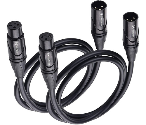 Cable Matters Xlr A Xlr, 3 Pies/2 Pack