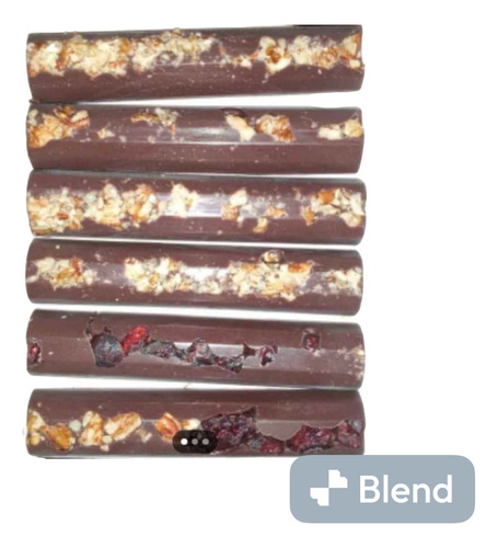 10 Barritas De Chocolate Artesanal 100% Cuitzence