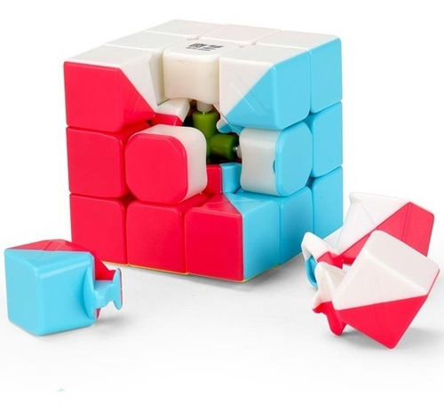 Cubo Rubik Qiyi Warrior W Stickerless Speed 3x3 Original