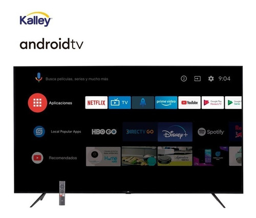 Tv Kalley 70  Atv70uhd 4k-uhd Led Plano Smart Tv Android