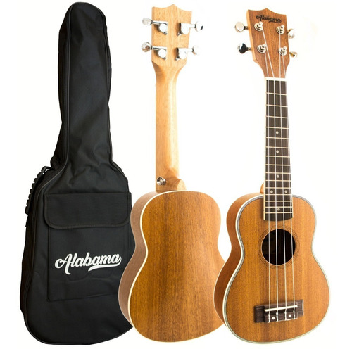  Ukelele Soprano Alabama Us-201 Con Funda - Aquila - Full