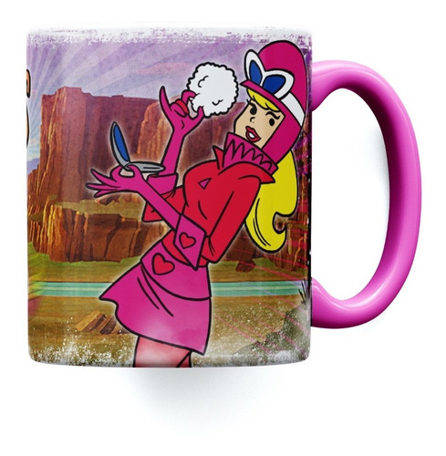 Taza Cerámica Penelope Autos Locos Wacky Races Ur Retro