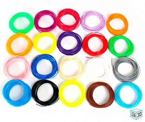Filamento Para Caneta 3d - Pla Pro - Loja 3d - 20 X 5m