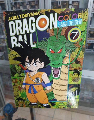 Manga Dragón Ball Ivrea Origen A Color  -  Tomo 07