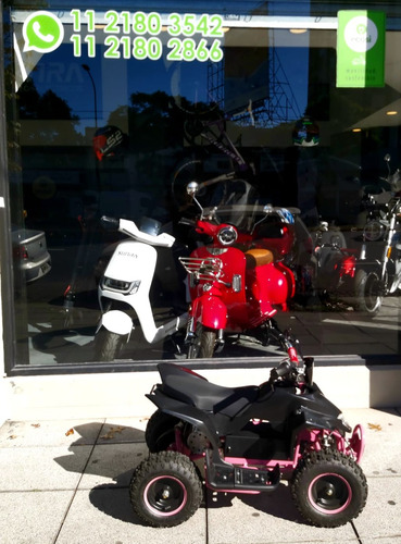 Imagen 2 de 16 de Cuatriciclo Mini Atv Eléctrico Okm Sunra Niños - Regalo V