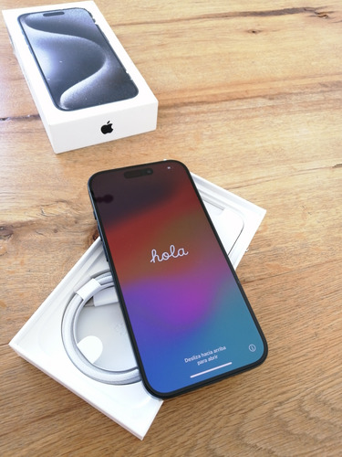 Apple iPhone 15 Pro 128gb Azúl Titanium