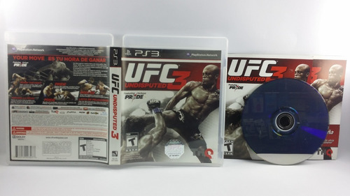 Ufc 3 Pride Playstation 3 Semi Novo Mídia Física Ps3 Sony