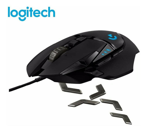 Mouse
gamer Logitech G Series G502 Hero negro