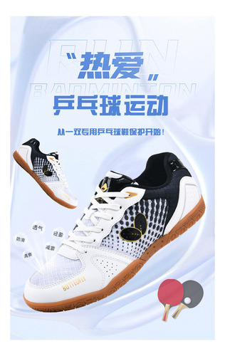 Zapatos De Entrenamiento De Tenis De Mesa Antideslizantes
