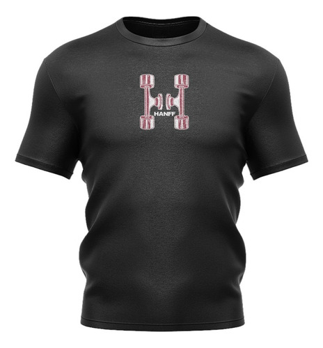 Camiseta Masculina Camisa Básica Malha Rolamento Hanff