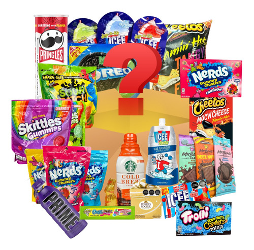 Mistery Box Dulces Americanos Y Nacionales Surtidos | 20pz