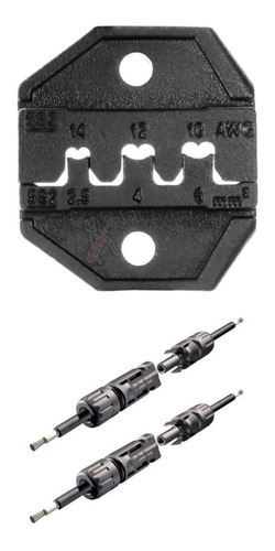 Pro'sKit  CP-5S2D mordaza P conectores Mc4 awg panel energia solar