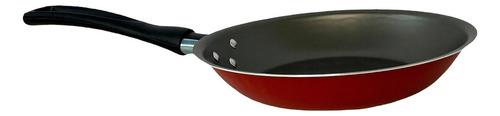 Frigideira Francesa Aluminio Antiaderente 22cm 1l Vermelha