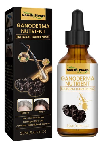 Sérum Capilar Antienvejecimiento De 30 Ml Con Ganoderma Nutr