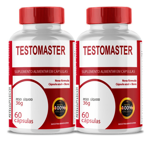 2x Testomaster Maca 60 Capsulas Intlab