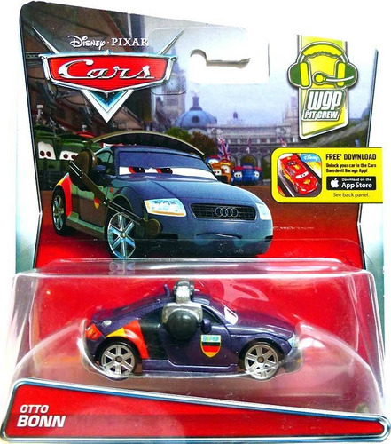 Disney Cars Carros Otto Bonn Wgp Pit Crew Mattel